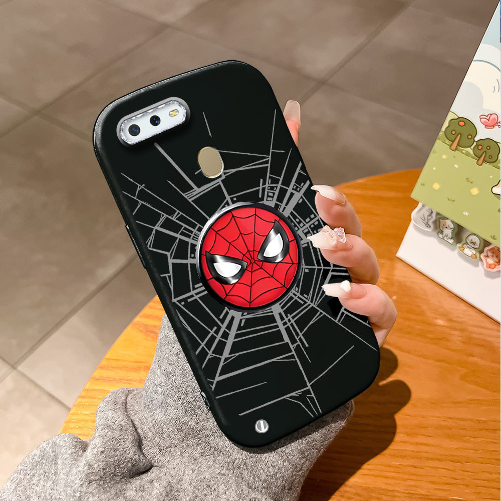Casing Hp Untuk OPPO A12 A5S A7 A12S A11K Cassing Soft Phone Case Kesing PDD SpiderMan 5664 Softcase