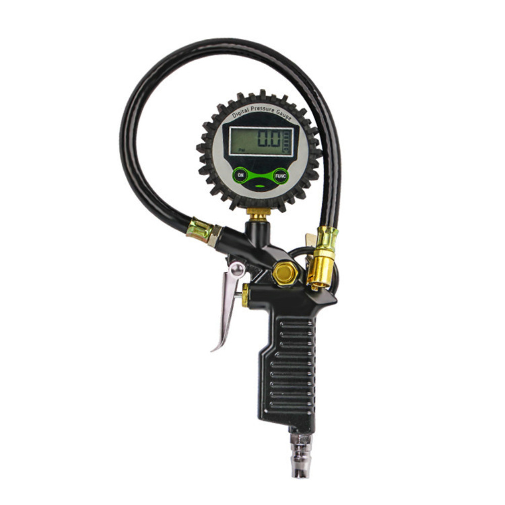 Digital Automobile EU Digital Tire Pressure Gauge Can Deflate Car Tires Inflator Gun Pressure Gauge 