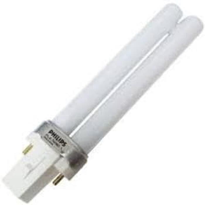 LAMPU PHILIPS PLS 9W PUTIH 865 2 P 6500 K LAMPU BELAJAR PLS TUSUK 2PIN