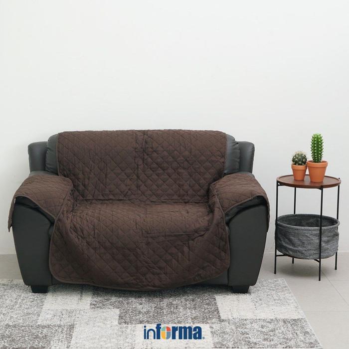 Informa 160X245 cm Sarung Pelindung Sofa 3 Seater Reversible Pelapis Sofa Matras Alas Cover Tamu