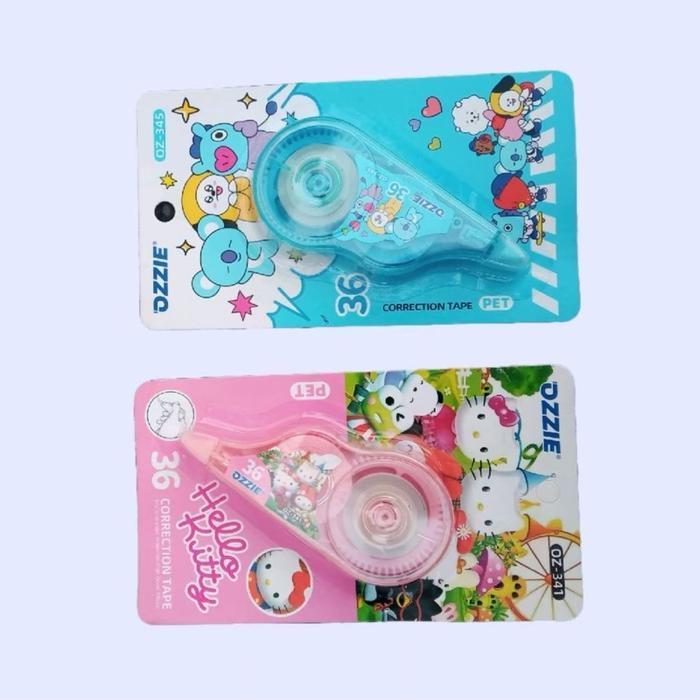 Tipex Roll Ozzie Besar / Correction Tape / Tipex Roll Kertas Murah Stationery