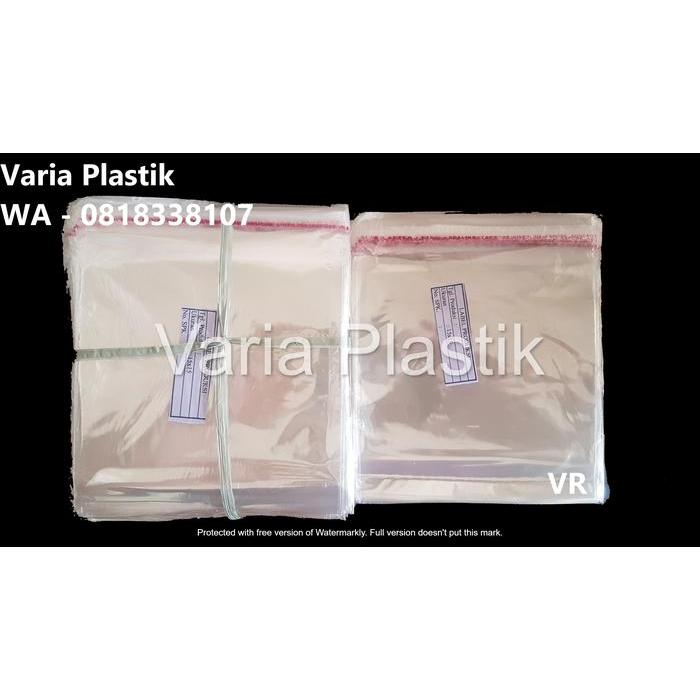 Plastik Opp Seal Uk.15X15/ Plastik Roti Lem