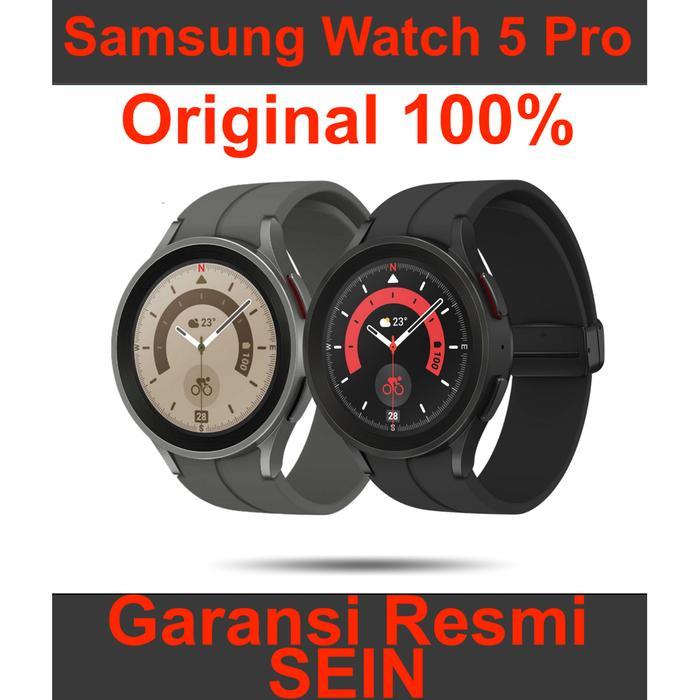 Terbaru Samsung Galaxy Watch 5 Pro Original Resmi Sein 45Mm Watch5 Smart Watch Jam Pintar