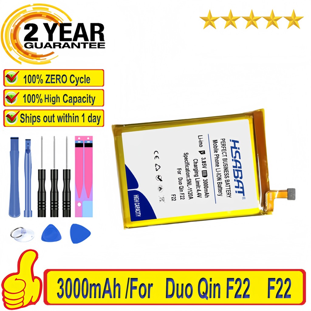 Top Brand 100% New 2600mAh~3000mAh Battery for Duo Qin F21 Pro / F21 Pro+ F21Pro F22 Batteries