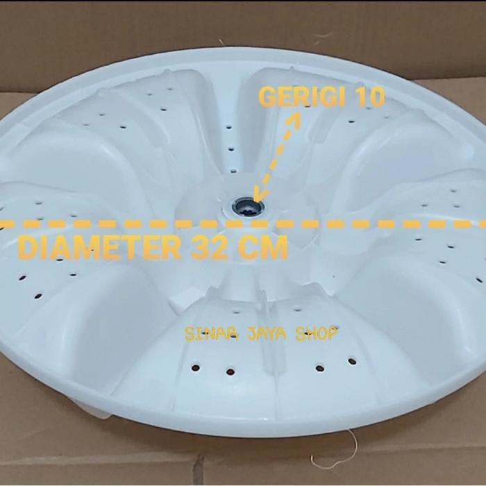PULSATOR MESIN CUCI POLYTRON 32CM / PUTARAN MESIN CUCI POLYTRON