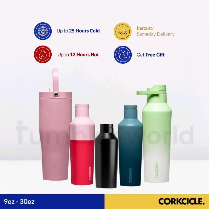 Terbaru Corkcicle Tumbler Canteen 9-16Oz