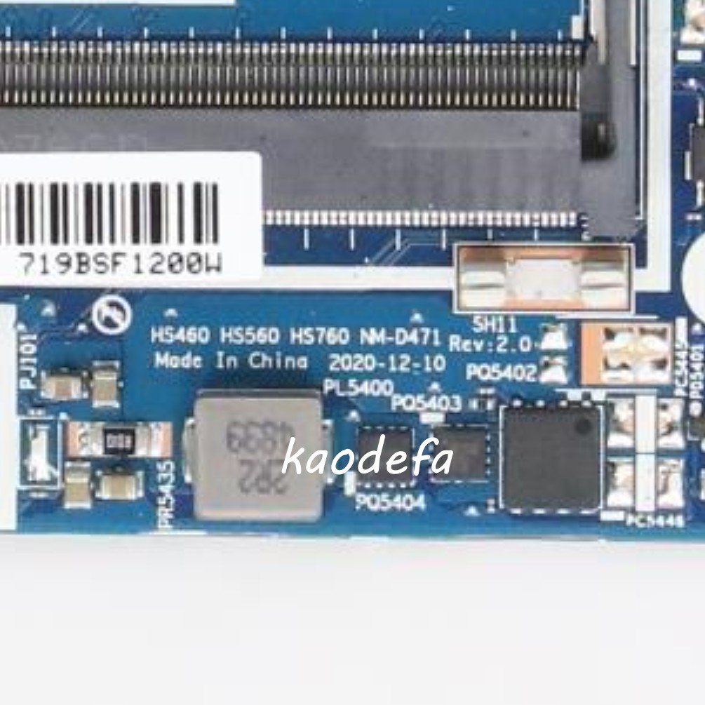 NM-D471 Mainboard For Lenovo Ideapad 3-14ITL6 / 3-15ITL6 Laptop Motherboard CPU: I3-1115G4 I5-1135G7