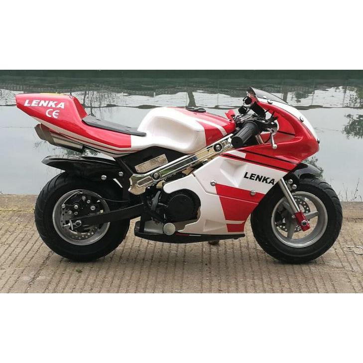 Motor mini gp bensin mainan anak// Mini gp lenka tipe STD