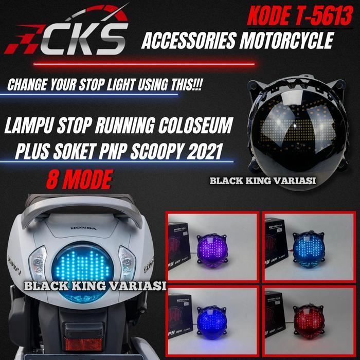 Lampu Stop Scoopy New 2020-2024 Running Set Mika Lampu Rem Stoplamp Running Scoopy Stoplamp Scoopy