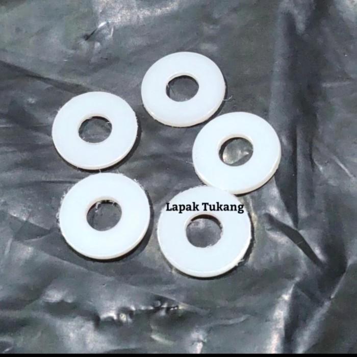 Ring Nylon M5X12X1 Ring Nilon M5 Ring Plat Plastik Restock