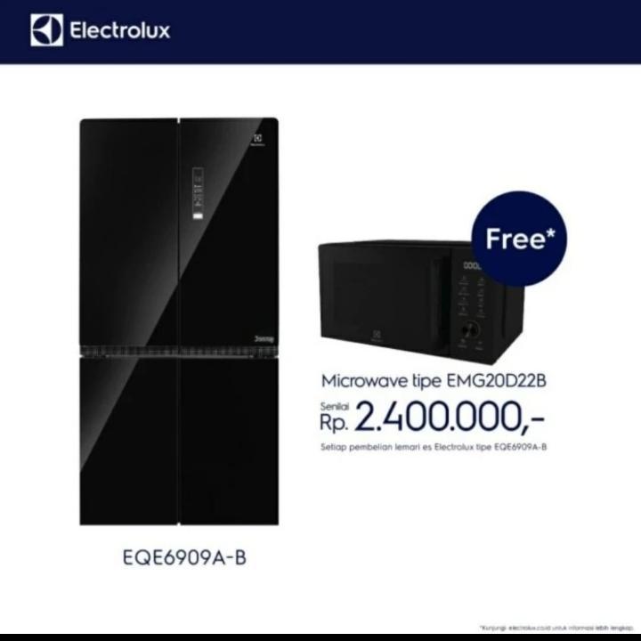 Kulkas side by side elektrolux 4 pintu EQE6909A