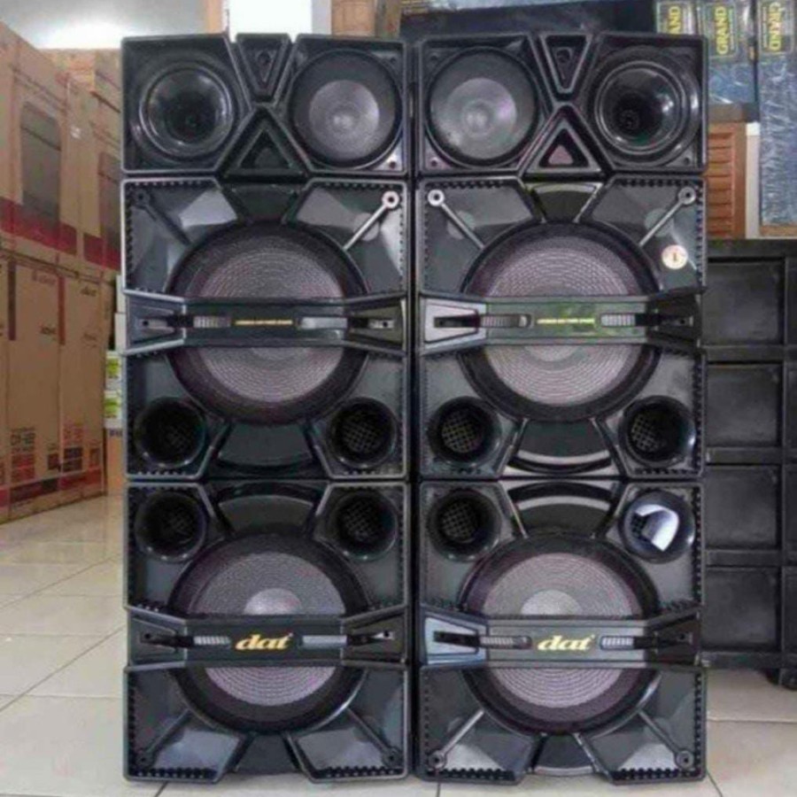 SPEAKER AKTIF DAT DAT DX 122 / DX122 ORIGINAL DAT DOUBLE SUBWOOFER