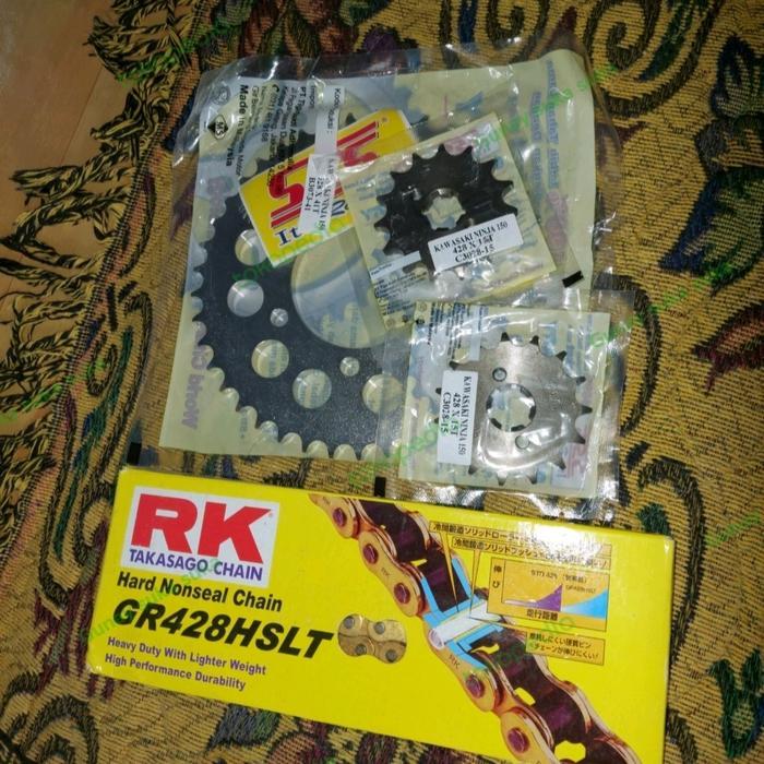 Gear Set 428 Ninja R Ss Rr Old Zx New Rr Sss Rk Takasago Chain