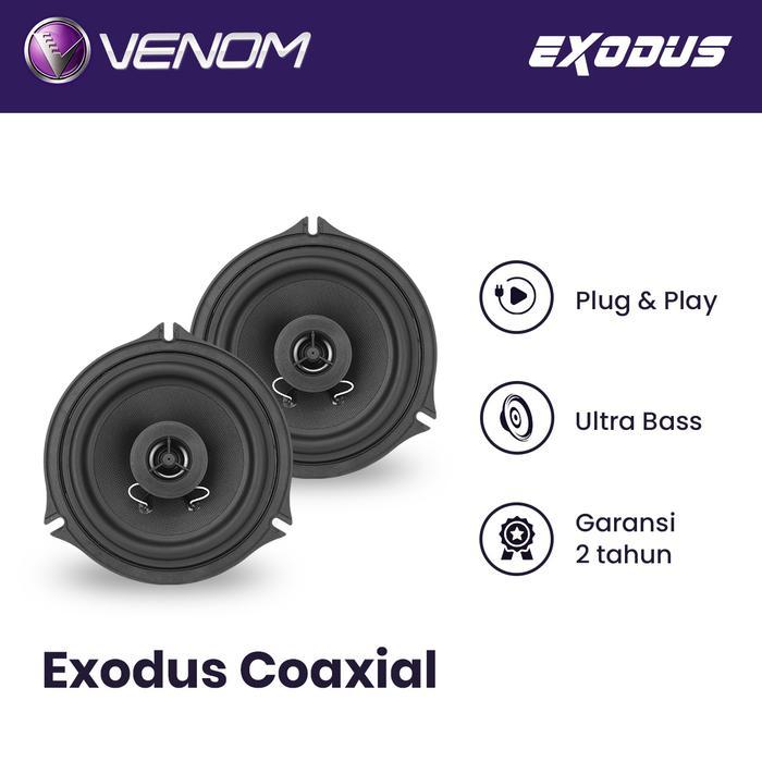 Sound Stereo Jernih Venom Speaker Mobil Exodus Coaxial Plug And Play