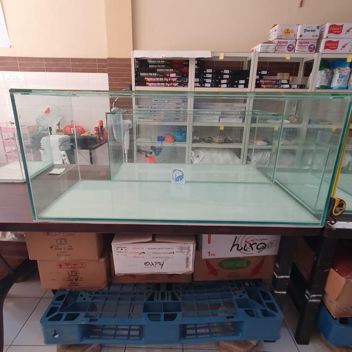 TANK AQUARIUM AKUARIUM IKAN KACA 8MM 8 MM UKURAN 120CM X 50CM X 50CM