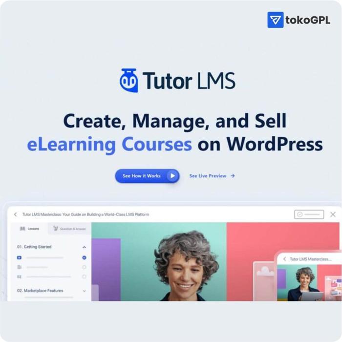 Tutor LMS - Plugin pembuat kursus online