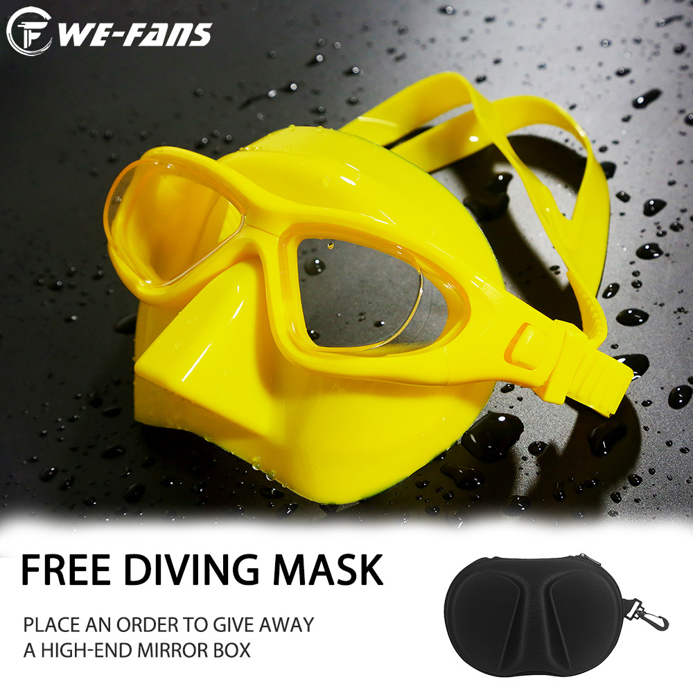 Masker Selam Gratis Masker Selam Volume Rendah dan Kacamata Snorkel Kacamata Selam Set Tabung Napas 