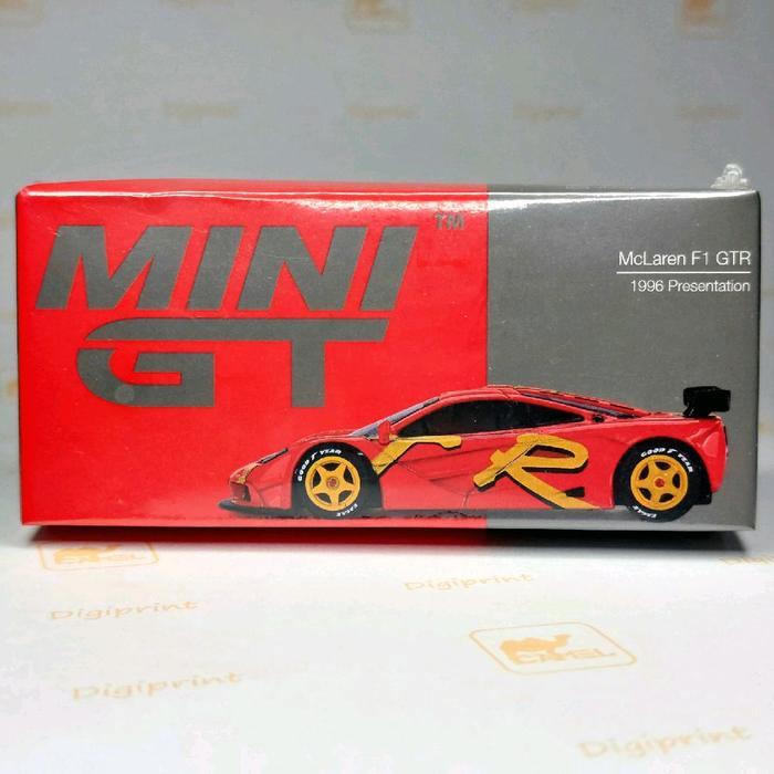 Mini GT Mclaren F1 GTR 1996 Presentation
