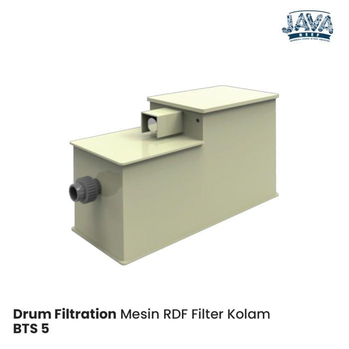 Rotary Drum Filter RDF Filter Kolam BTS 5 kapasitas 5 ton