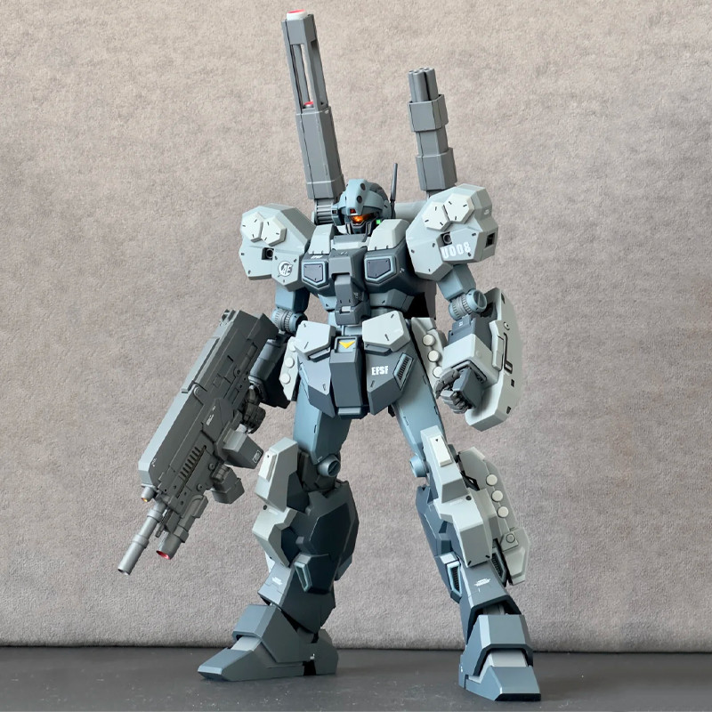 HG 1/144 Jesta Cannon J2 Mech Assembly Model Kit Action Figures Desktop Decoration Doll With Water