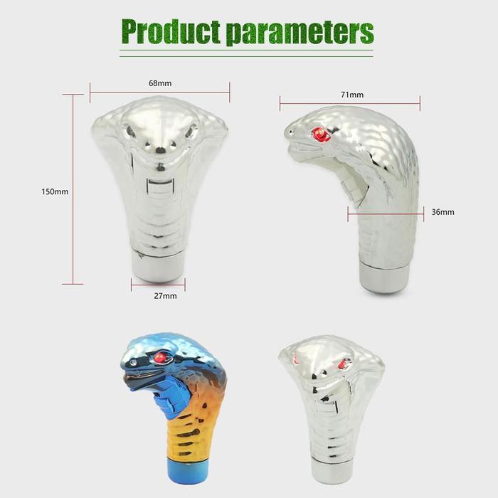 Shift Tuas Knob Perseneling Mobil Bentuk Ular Tongkat Perseneling Gigi High Quality Product