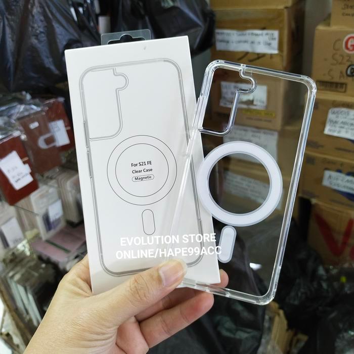 SAMSUNG S21 FE CLEAR CASE MAGSAFE MAGNETIC