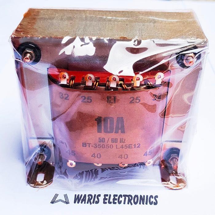 Trafo Murni 10A CT BIG 10 Ampere 45v Travo