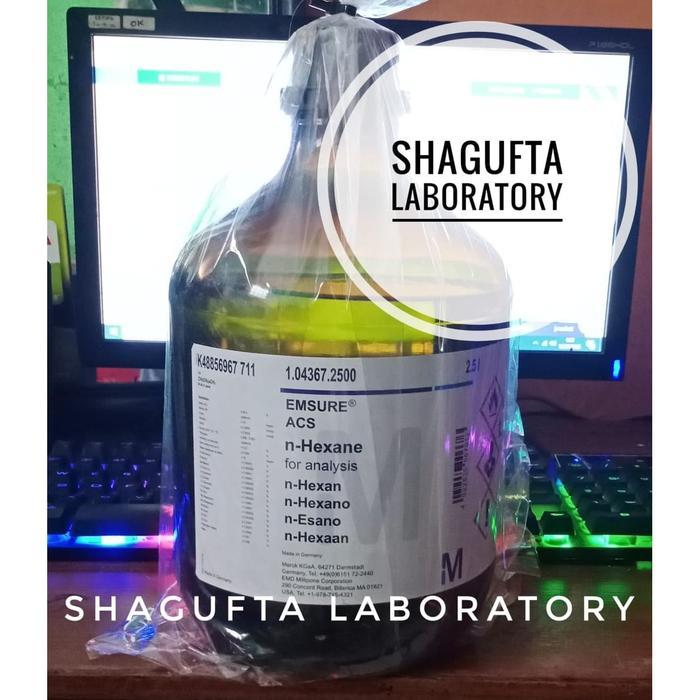 N-HEXANE 2.5L PRO ANALIS / HEXANE / HEKSANA - MERCK 104367