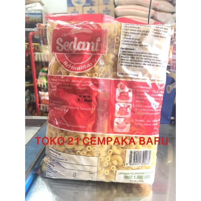 "New" MAKARONI SEDANI PIPA 1 KG Makroni Macaroni Pipa Usus Rebus Mentah 1KG