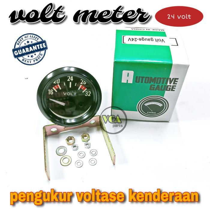 Volt Meter/Volt Meter Pengukur Tegangan Mobil 24 Volt Universal
