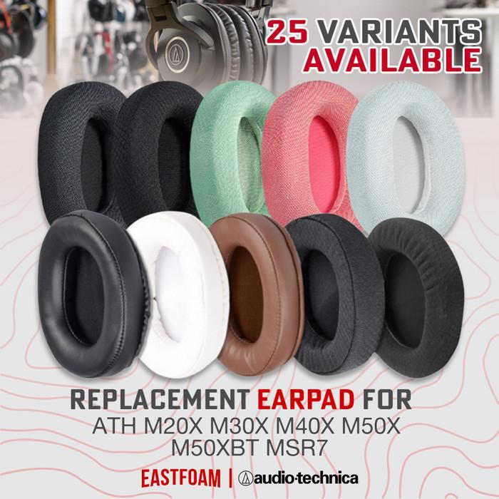 "New" Earpad Audio Technica ATH M20x M30x M40x M50x M50xBT Msr7 M70 Busa Pad