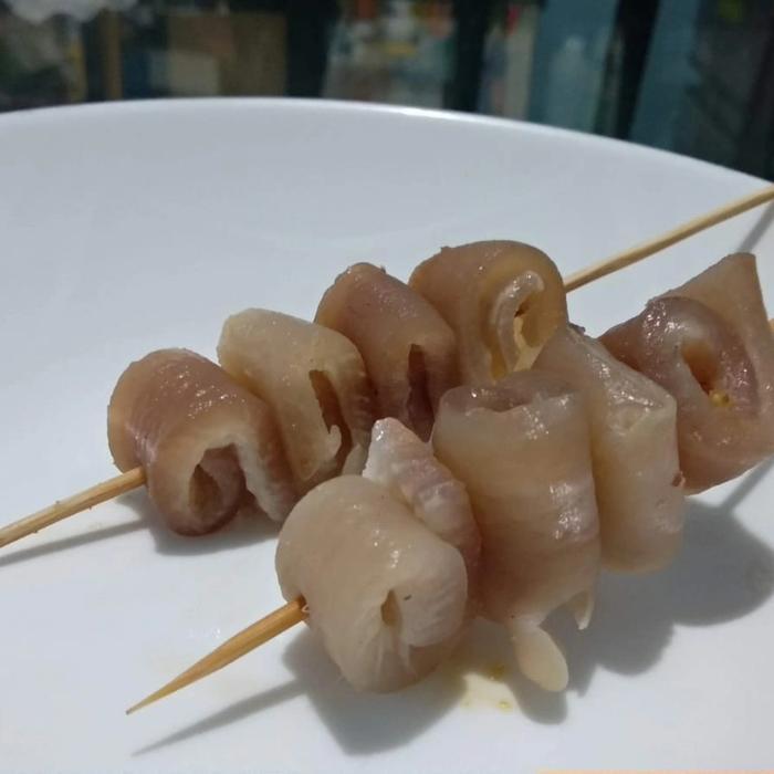 Sate Babi Kulit Homemade.