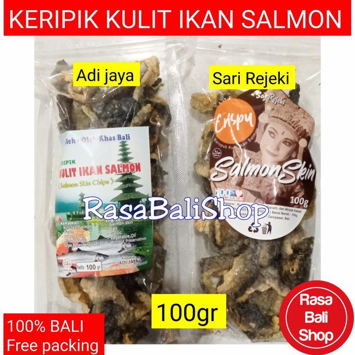 KERUPUK KULIT IKAN, SALMON SKIN, KERUPUK IKAN, KRUPUK KULIT
