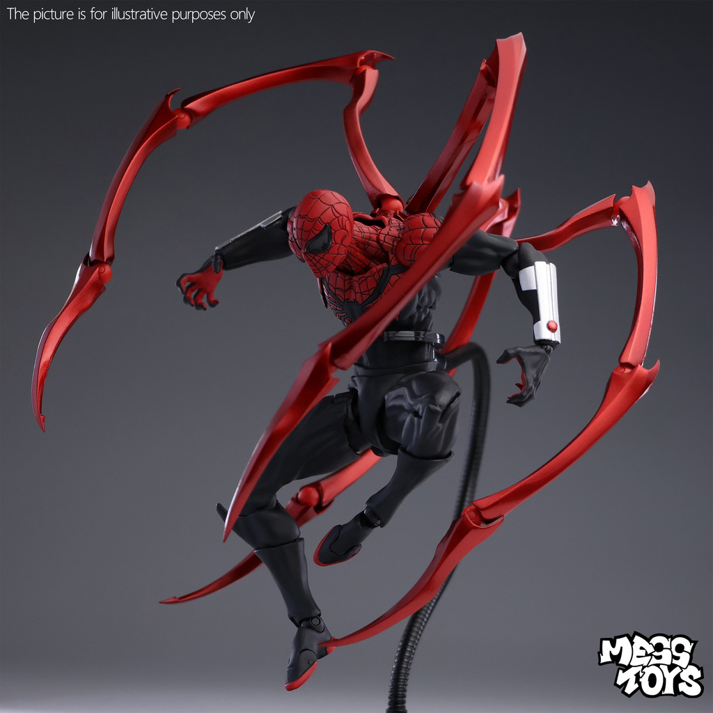 MessToys Superior Spiderman Action Figure Mess Toys Superior Spider Man Figure CT Toys Figurine