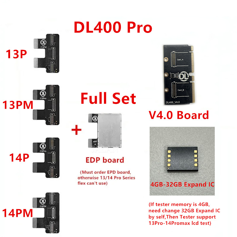 FLASH SALE    DL400 Pro 32GB Expand IC Upgrade Support For iPhone X-13 Pro/13Promax/14Pro/15 Pro Max