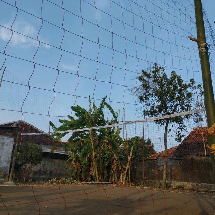 ORIGINAL 40x5 jaring penghalang lapangan voli sepak bola READY STOCK