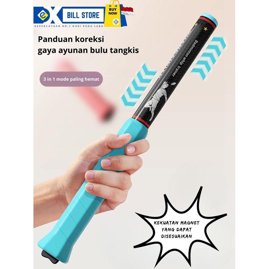 ASLI Exbill TONGKAT LATIHAN PUKUL POWER WRIST TRAINER ALAT LATIHAN MULTI OLAHUNTUK BULUTANGKIS,