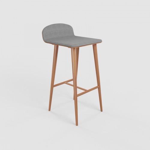 Brewsuniq - Othalive Bar Stool - Candy Brown / Kursi bar tinggi cantik unik minimalis