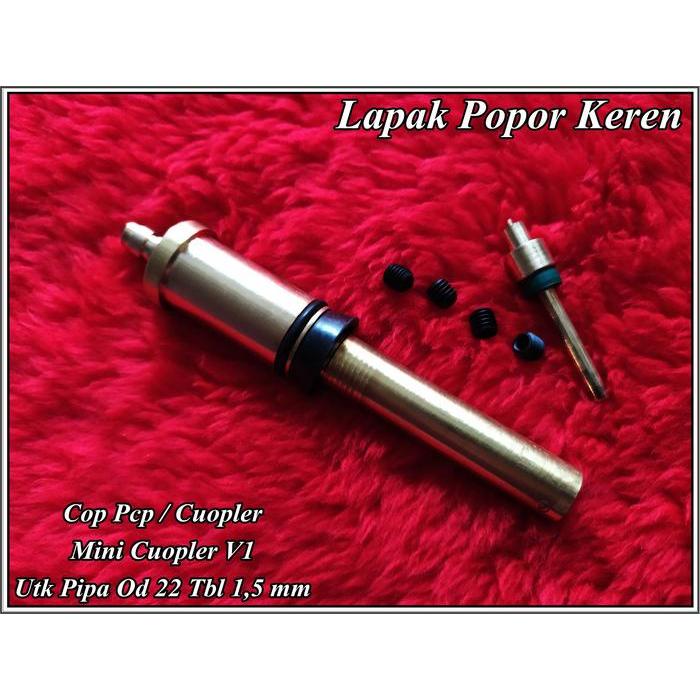 Cop Pcp Model Mini Coupler V1 Untuk Pipa Od 22 Tebal 1.5Mm