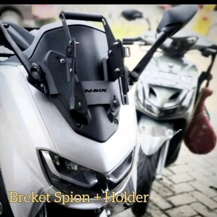 Limited Bracket Spion Plus Bracket Holder Hp Nmax Old Nmax New Terlaris