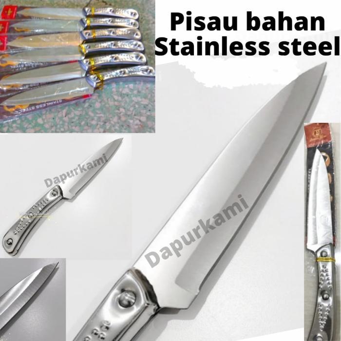 Pisau Stainless Steel Pisau Dapur Stainless