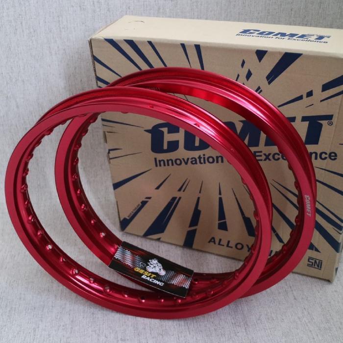 Velg - Rim Comet Ring 14 x 140/160 warna Merah Red
