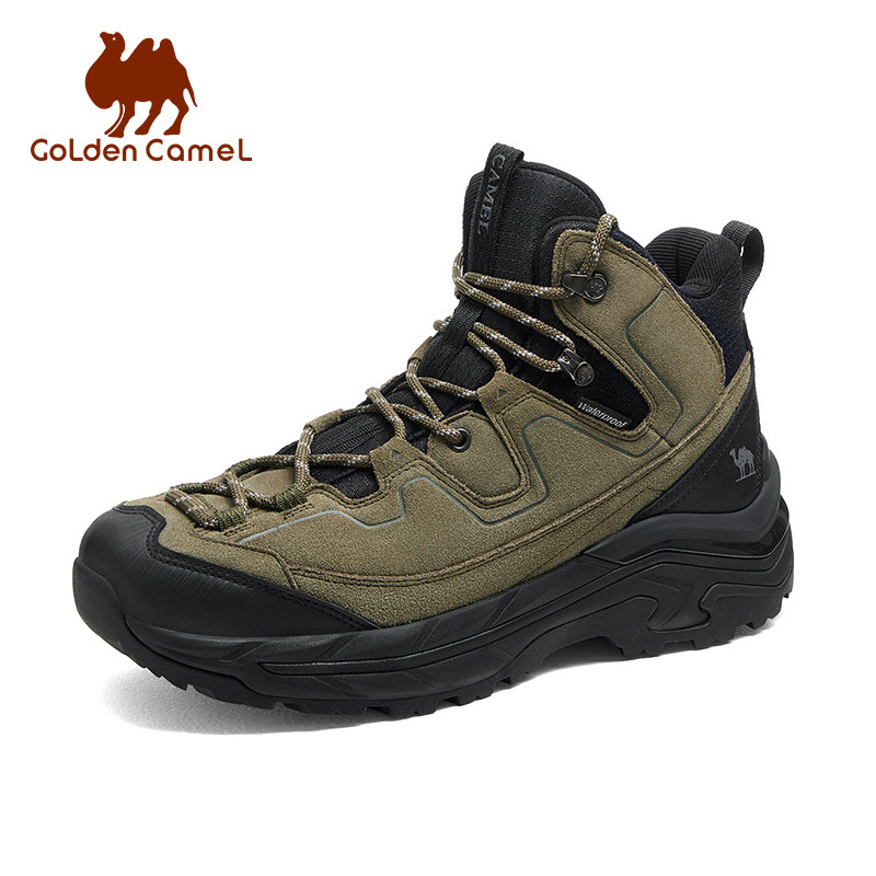 GOLDEN CAMEL Outdoor Hiking Boots 2025 Winter New Professional Climbing Cushioning Hiking Shoes for