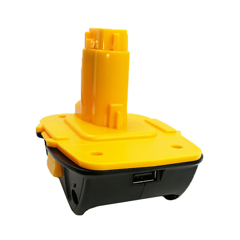 DCB1820 Adapter Converter USB Mobile Phone Charger Power Bank For DeWalt 18V 20V 60V Lithium Battery