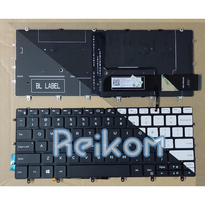 Keyboard Dell XPS 13 7390 (BUKAN 2 in 1) XPS 13 9305 9370 9380 p82g p82g003