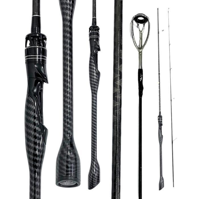 AQUAPRO PAKET SET JORAN PANCING SPINNING ROD MONOCOQUE SOLID CARBON DENGAN REEL PANCING SPOOL METAL