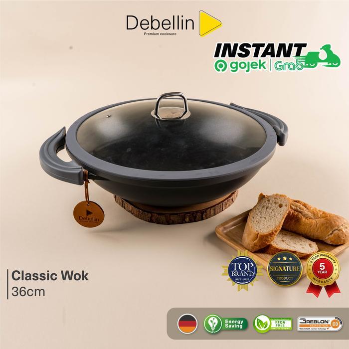 DEBELLIN Classic Wok Pan 36 cm