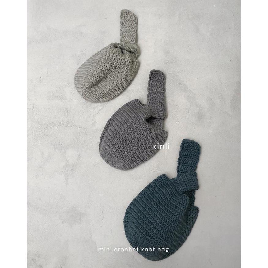 terlaris mini japanese crochet knot bag handmade tas rajut amigurumi 100% ori