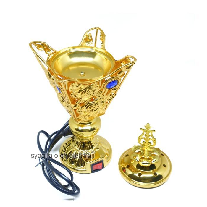 Mabkahara Bukhur Tempat Buhur Wadah Dupa Prapen Listrik