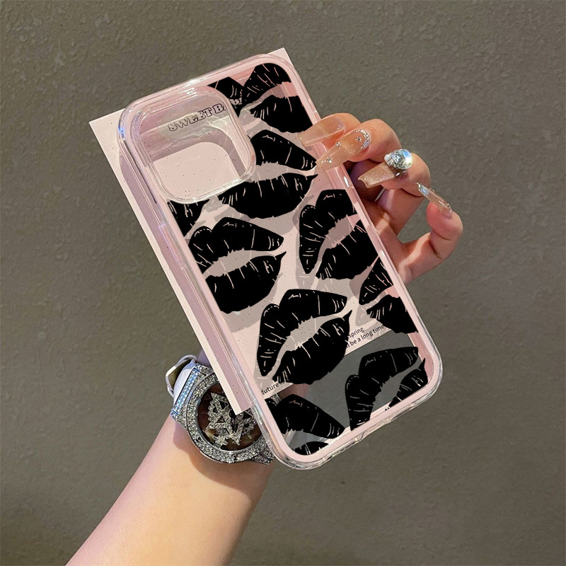 Terbaru Bekas Ciuman Hitam Casing Xiaomi 15T Pro Xiaomi 15 Ultra Poco M7 Plus C85 Pro C75 C65 13T Pr